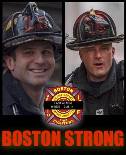Boston Fire Union Local 718 IAFF Patch